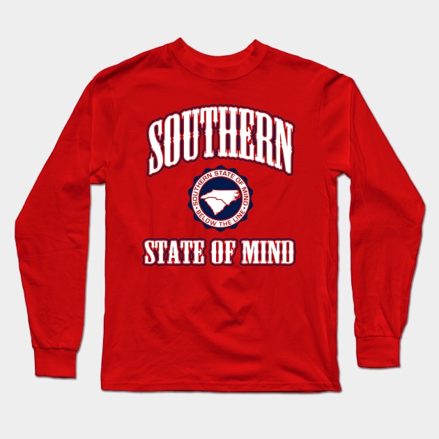 Southern State of Mind NC/SC medium Long Sleeve T-Shirt by 316CreativeGroup